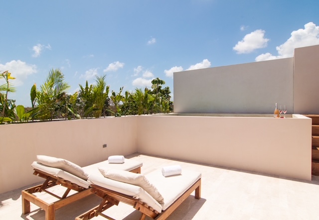 3 bedroom Penthouse with private rooftop in Tulum bright , spacious And styish